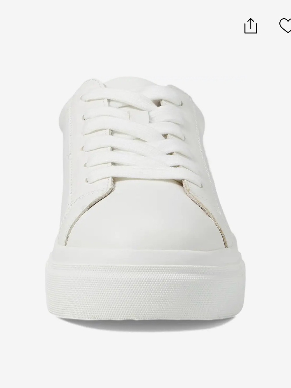 NWT Blondo Venna White Low-Top Platform Sneakers - Picture 4 of 15